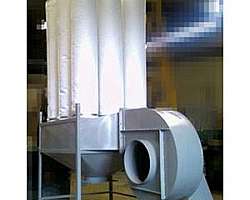 Sistema de exaustão filtro manga